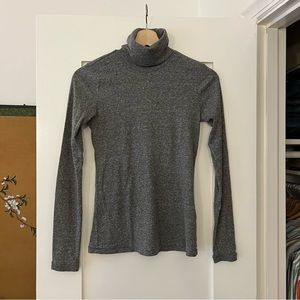 Current/Elliott Heather Grey Turtleneck, Size 0